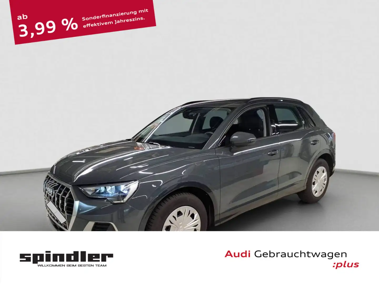 Audi Q3 advanced 35 TDI S-tronic / Navi+, Standh, RFK Grau - 1