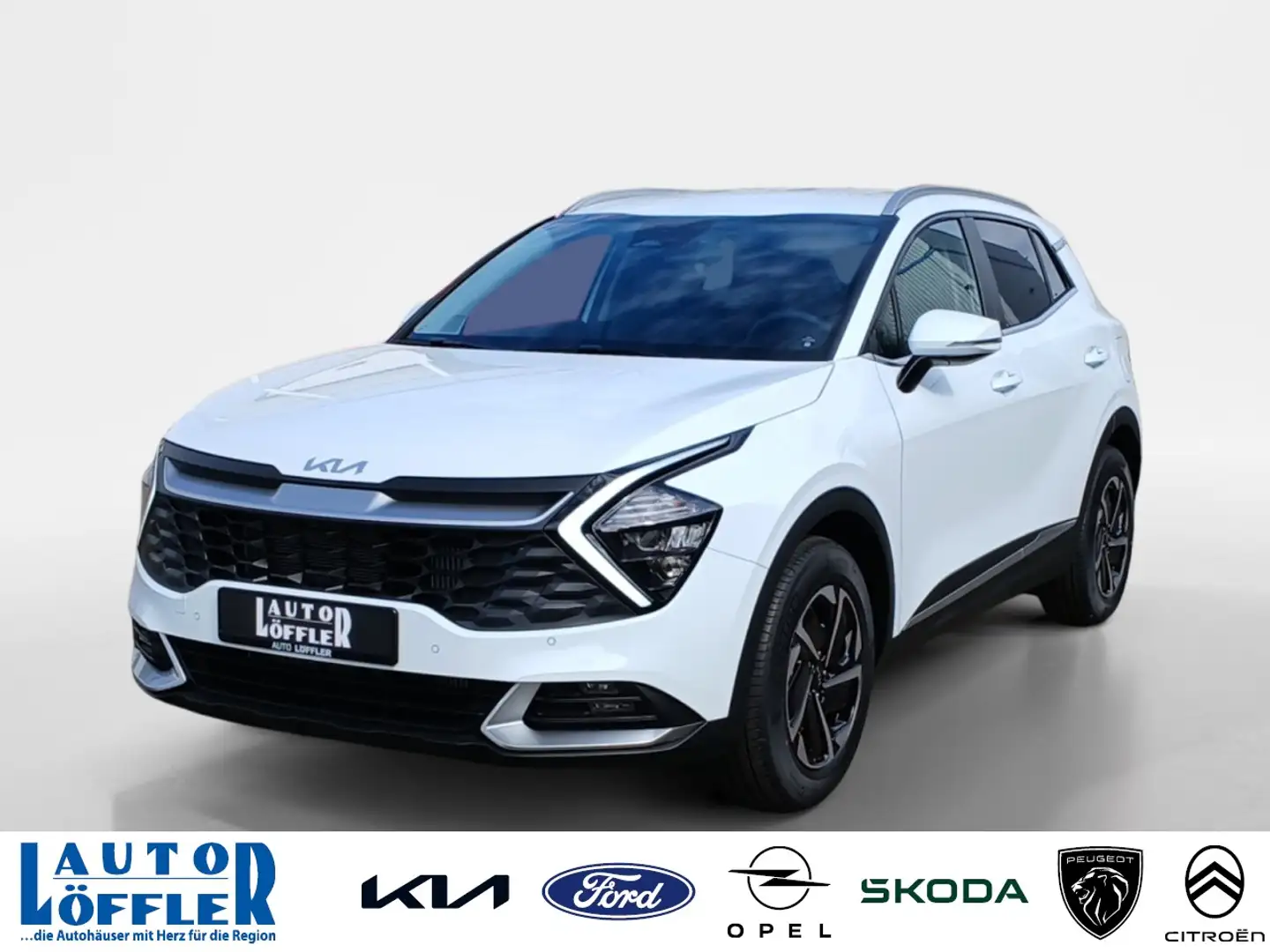 Kia Sportage Vision 1.6 KOM NAVI^ SHZ^ RFK^ TEMPO^ Klima Navi Blanc - 1