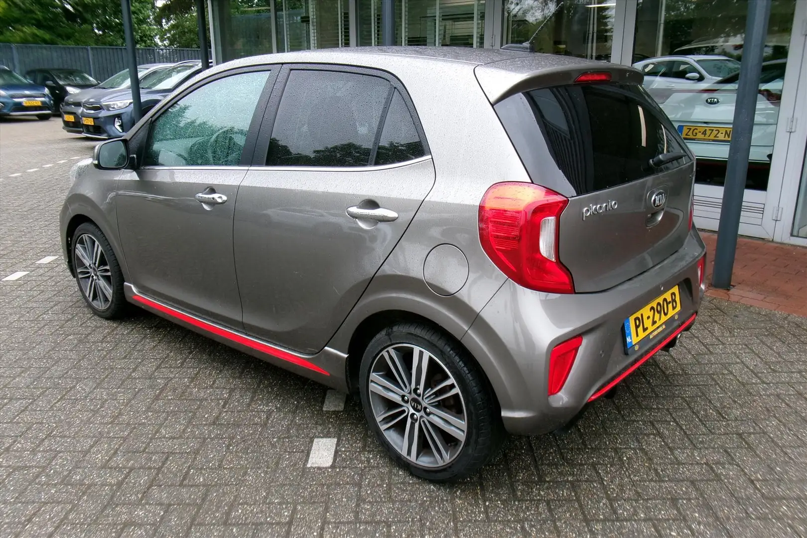 Kia Picanto 1.2 CVVT 84pk 5-zits GT-Line Org. Ned. 4-Cilinder Grijs - 2