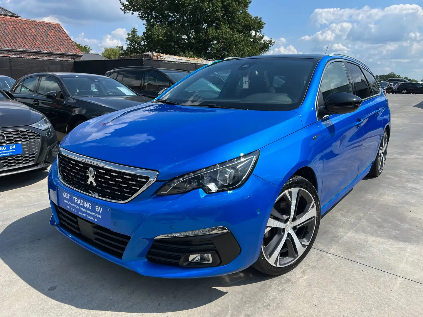 Peugeot 308 SW 1.2i GT-LINE NAVI LEDER XENON CAMERA PANO DENON Niebieski - 1
