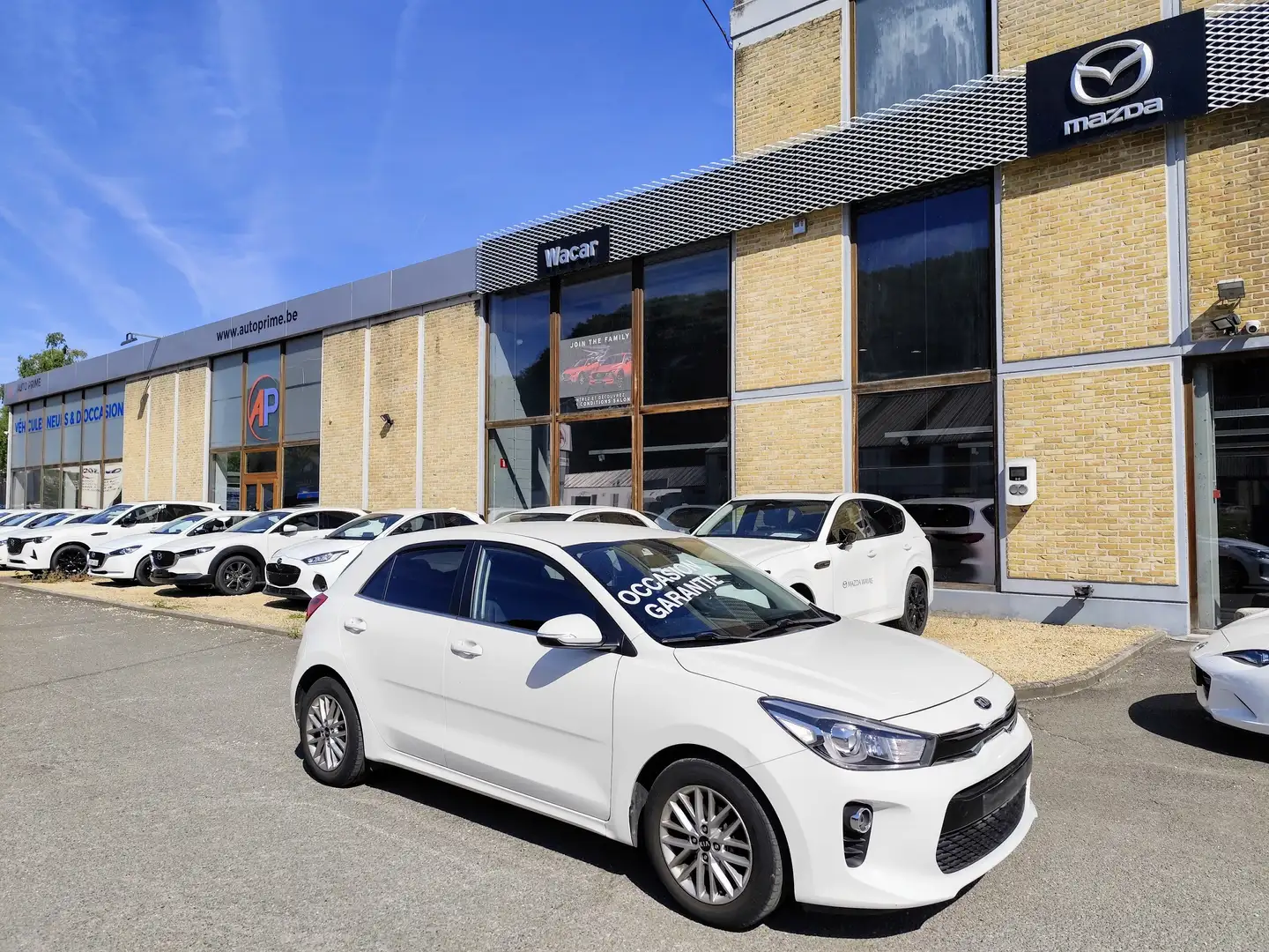 Kia Rio 1.4 Automatique *** GPS & Caméra *** GARANTIE Blanc - 1