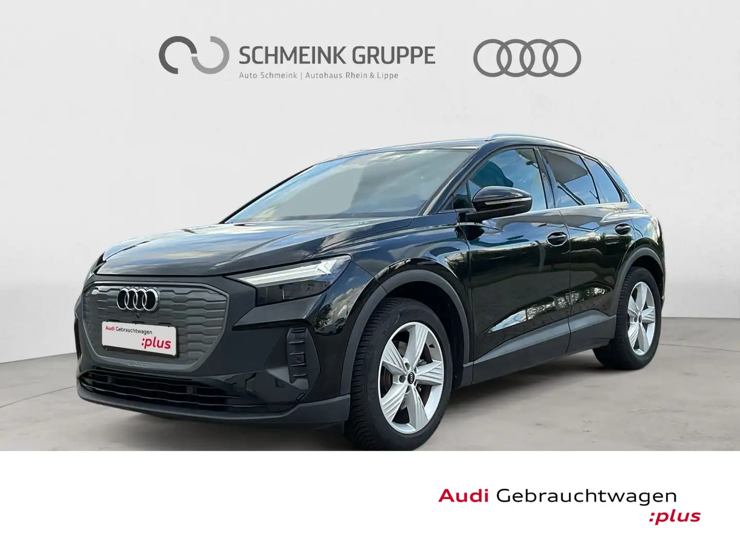 Audi Q4 e-tron 35 Navi AHK Allwetter SHZ Kamera Schwarz - 1
