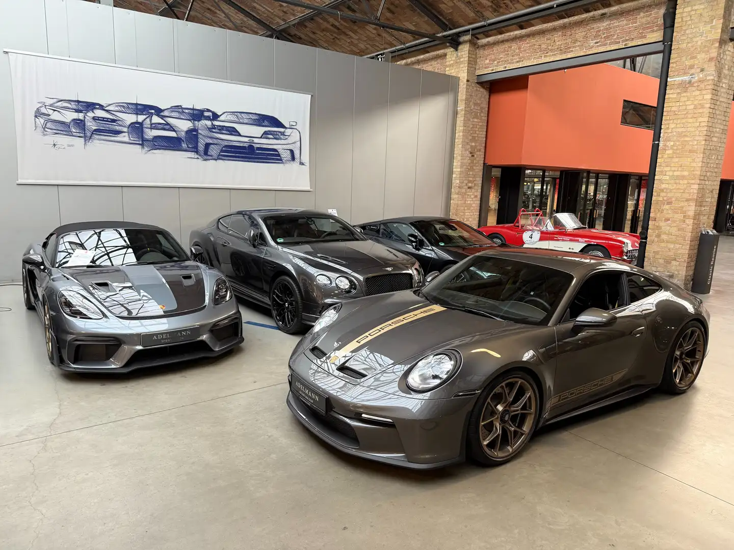 Porsche 992 911/992 GT3 Touring Paket*Lift*Approv. Grau - 2