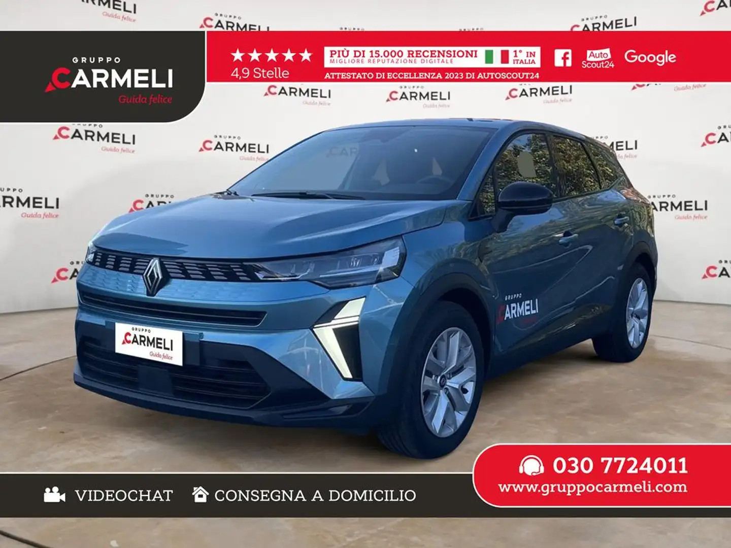 Renault Symbioz 1.6 E-Tech full hybrid Evolution 145cv auto Blauw - 1