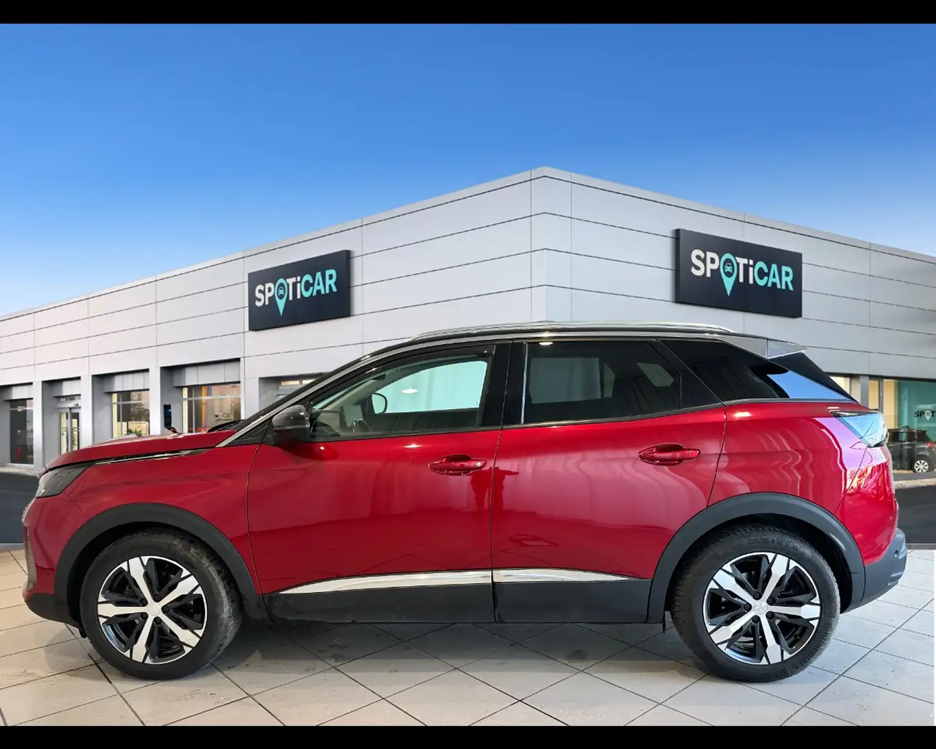 Peugeot 3008 1.5 BlueHDi Allure Pack Paars - 2