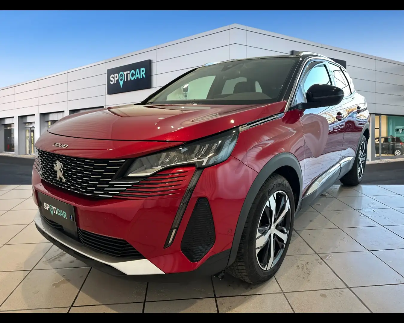 Peugeot 3008 1.5 BlueHDi Allure Pack Paars - 1