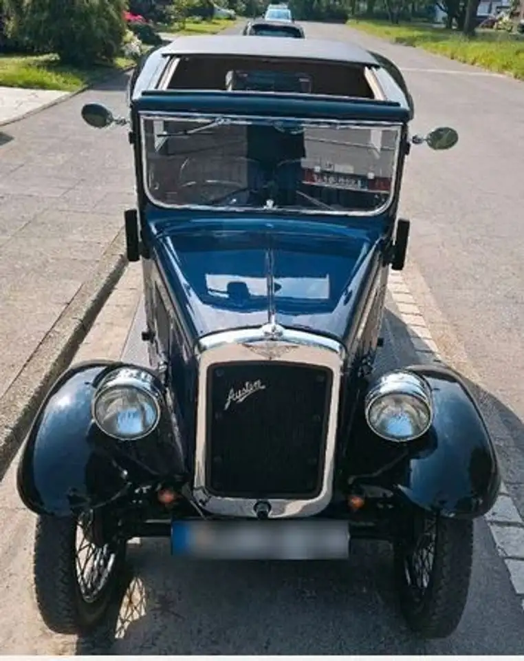 Austin 7 Saloon im Bestzustand Bj.1933 Oldtimer H KZ, foto 4
