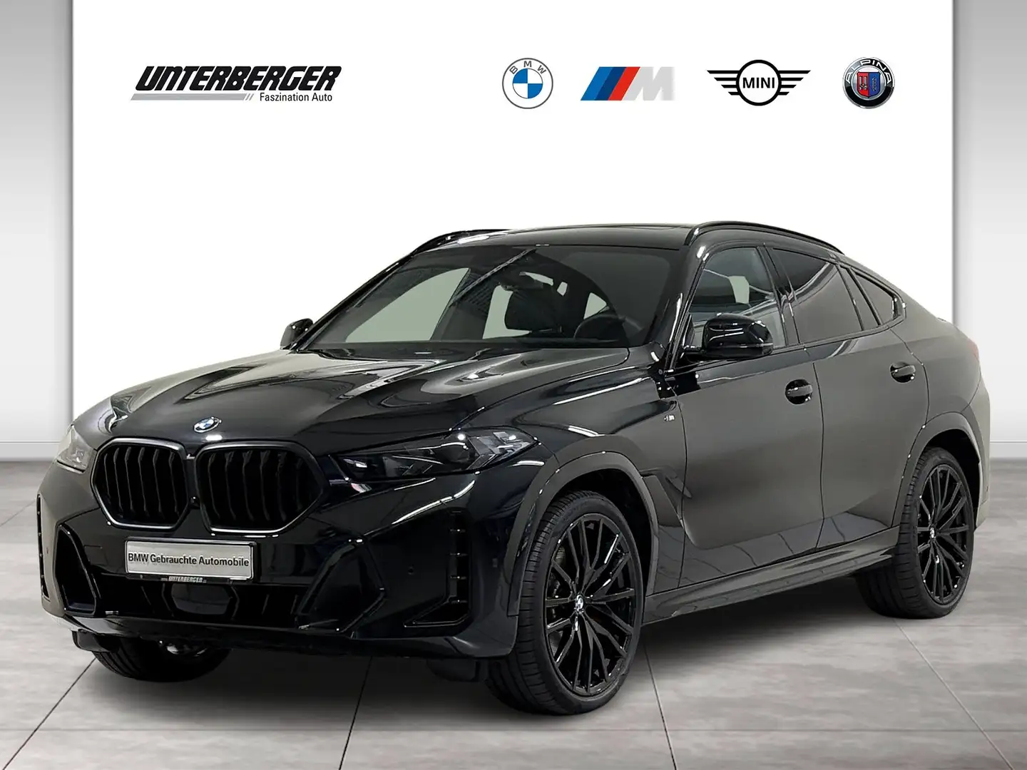 BMW X6 xDrive40d M Sportpaket Standhzg AHK Luft ACC Schwarz - 1