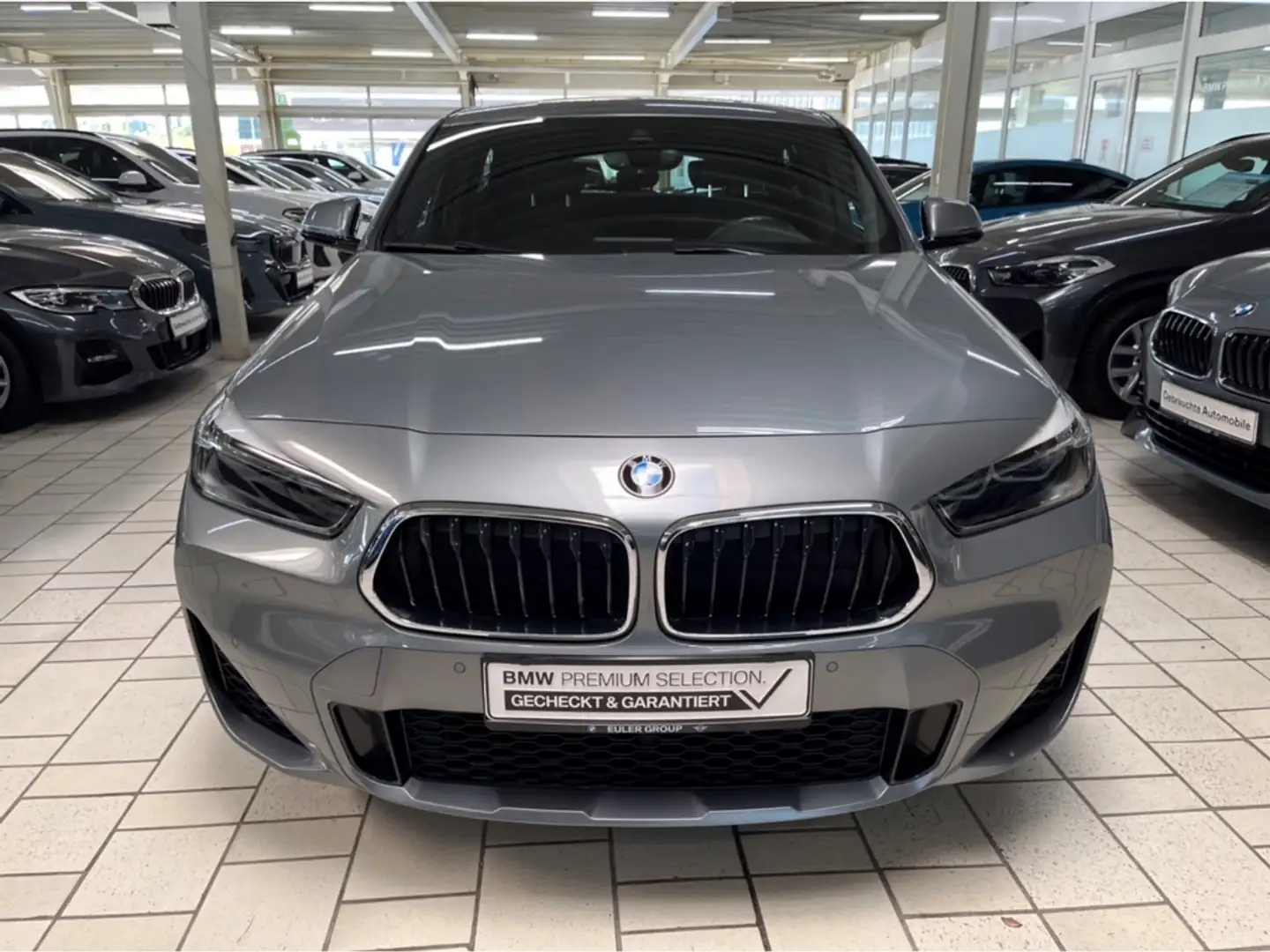 BMW X2 sDrive18i A M-SportX Navi LED HiFi DAB SHZ Komfzg Gris - 2