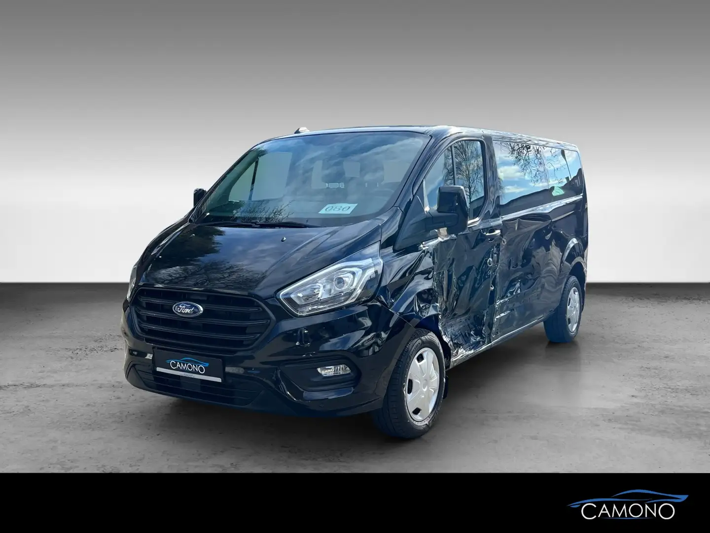 Ford Transit Custom 320 l Trend 9 Sitzer Klima Kamera Negro - 1
