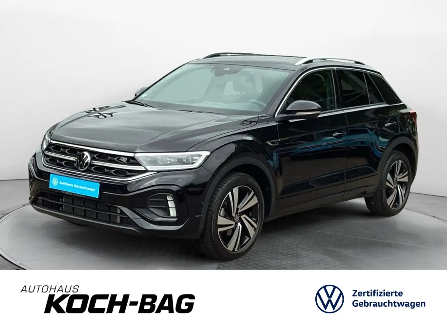 Volkswagen T-Roc 1.5TSI R-Line DSG Navi LED beats Kamera Schwarz - 1