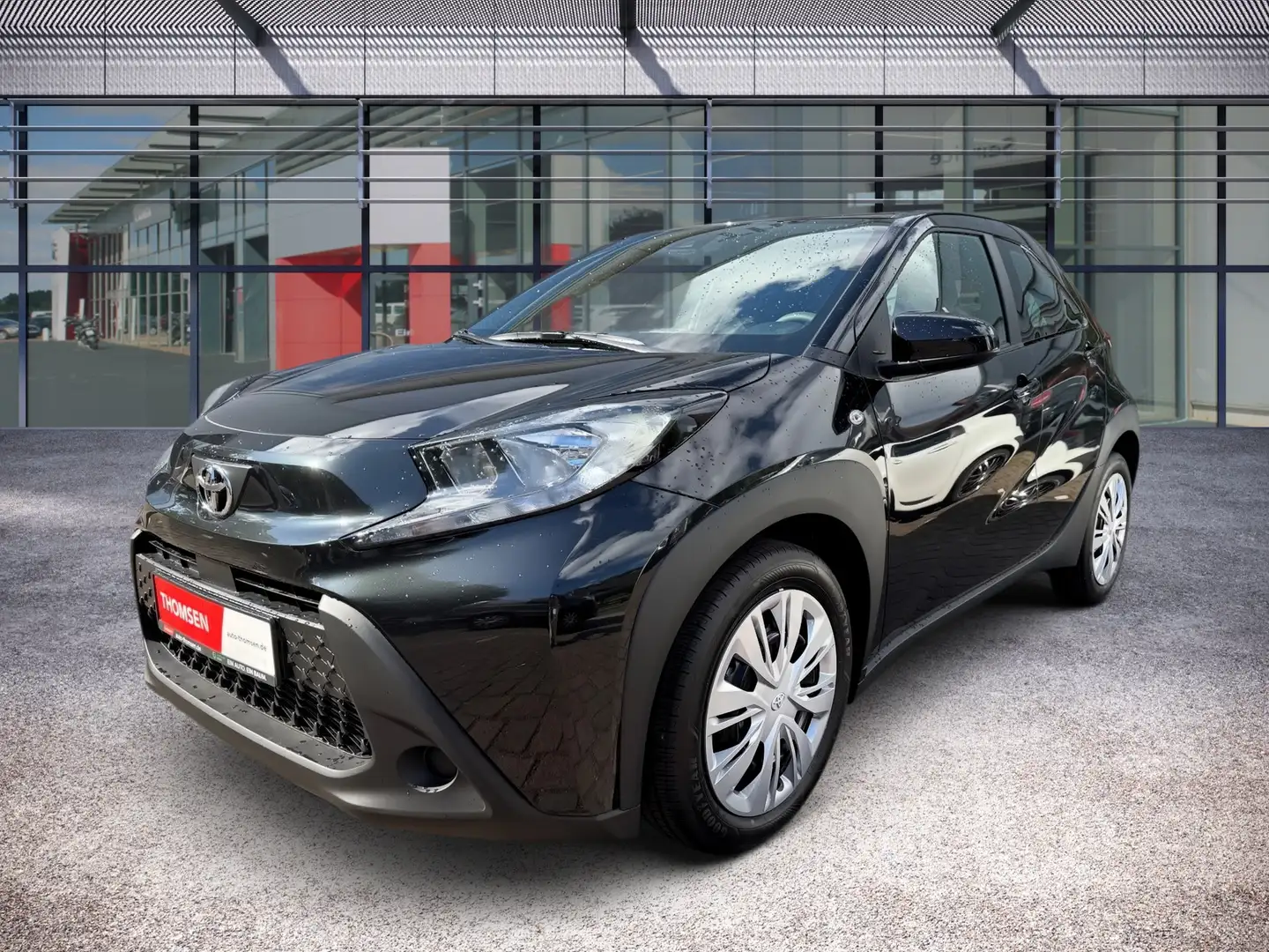 Toyota Aygo 1.0 Business Edition Navi ACC Kam. SHZ Negro - 2