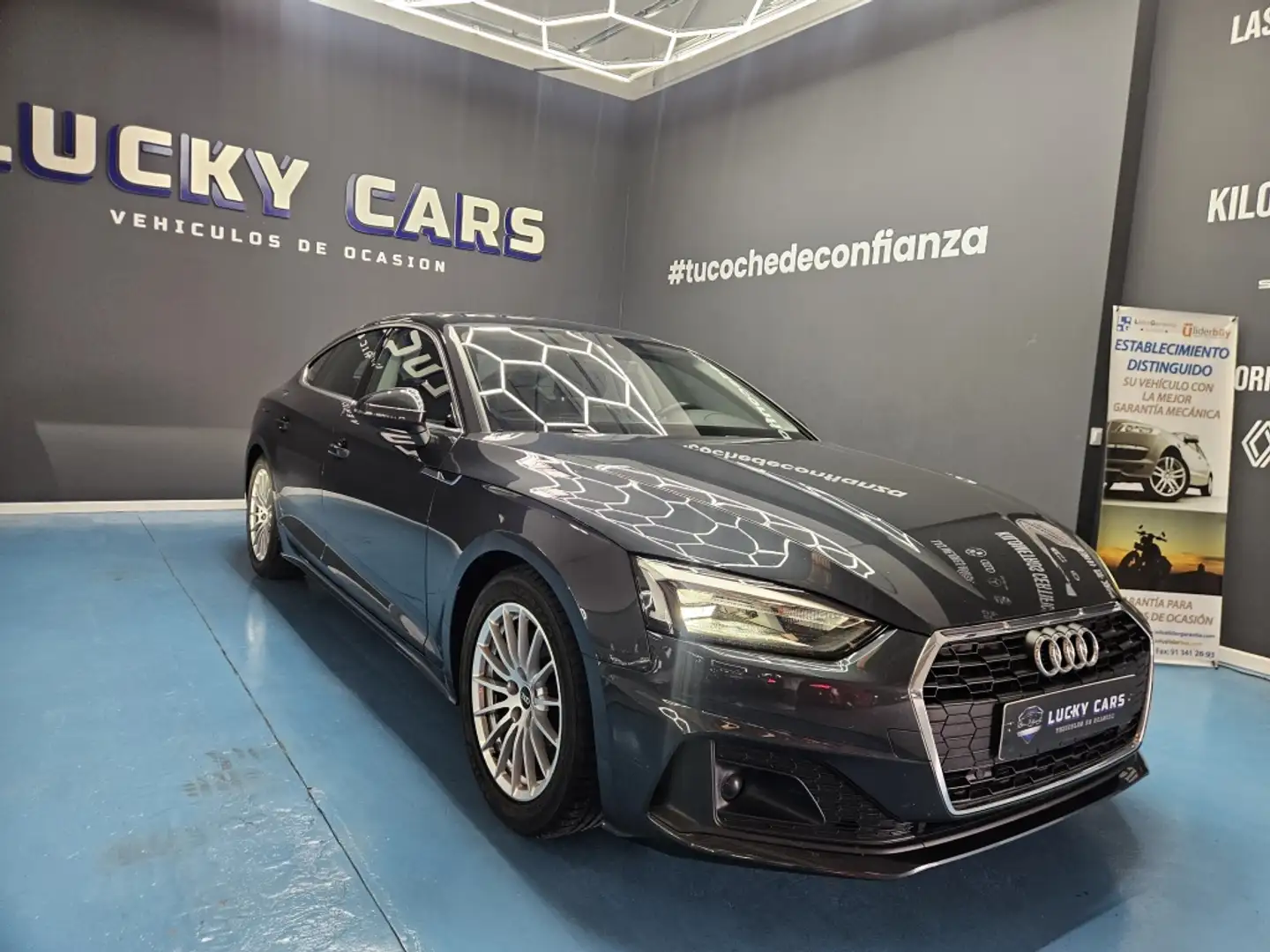 Audi A5 Cabrio 35 TDI S tronic Gris - 2