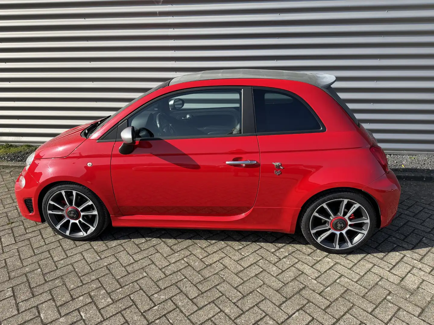 Fiat 500C Abarth 1.4 T-Jet Automaat Cabriolet 165 PK Rojo - 2