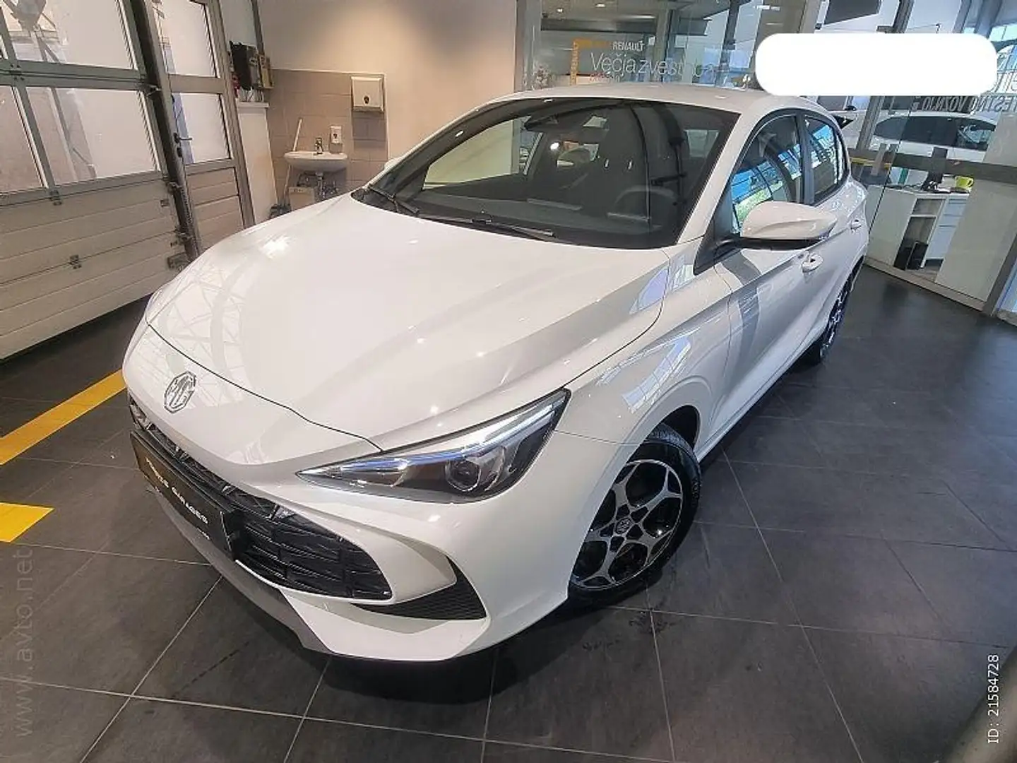 MG MG3 3 1,5 Hybrid Luxury 75 kW (102 PS), Automatik Weiß - 2