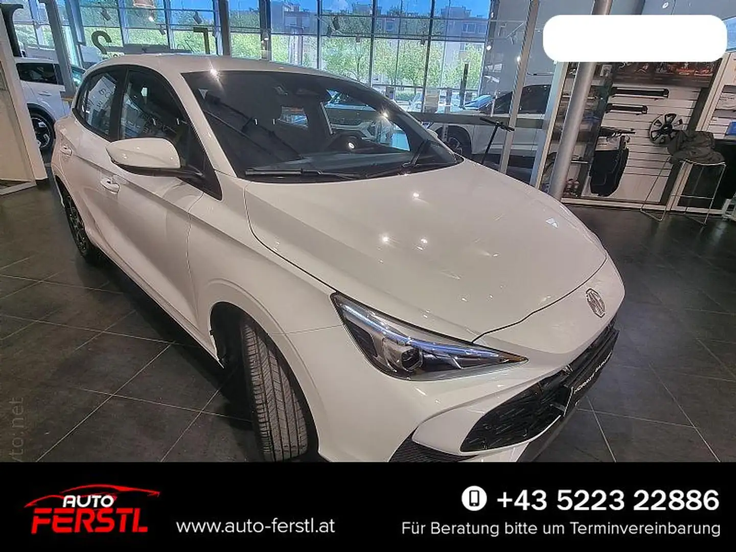 MG MG3 3 1,5 Hybrid Luxury 75 kW (102 PS), Automatik Weiß - 1