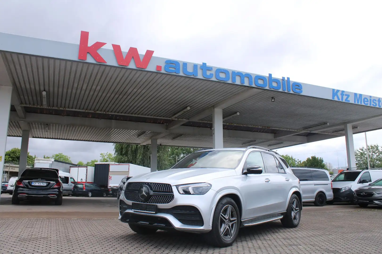 Mercedes-Benz GLE 450 LED,HUP,DIST,Keyless,Luft,20" Argent - 1