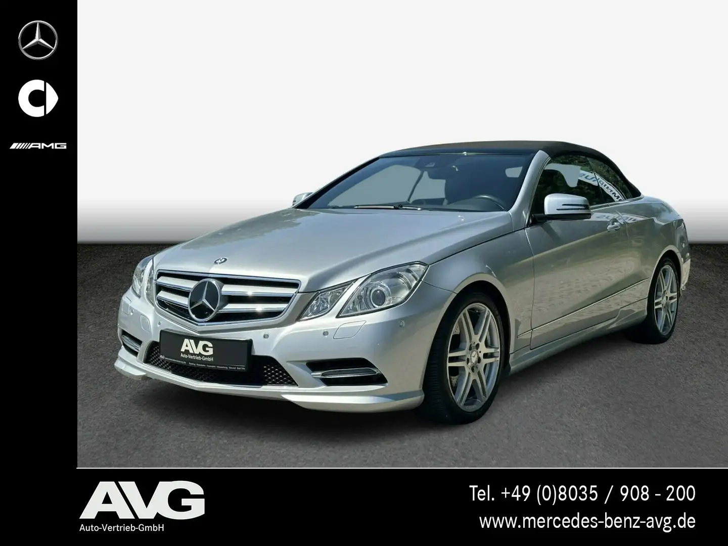 Mercedes-Benz E 300 E 300 Cabriolet AMG RFK COMAND DISTR. H&K Silber - 1