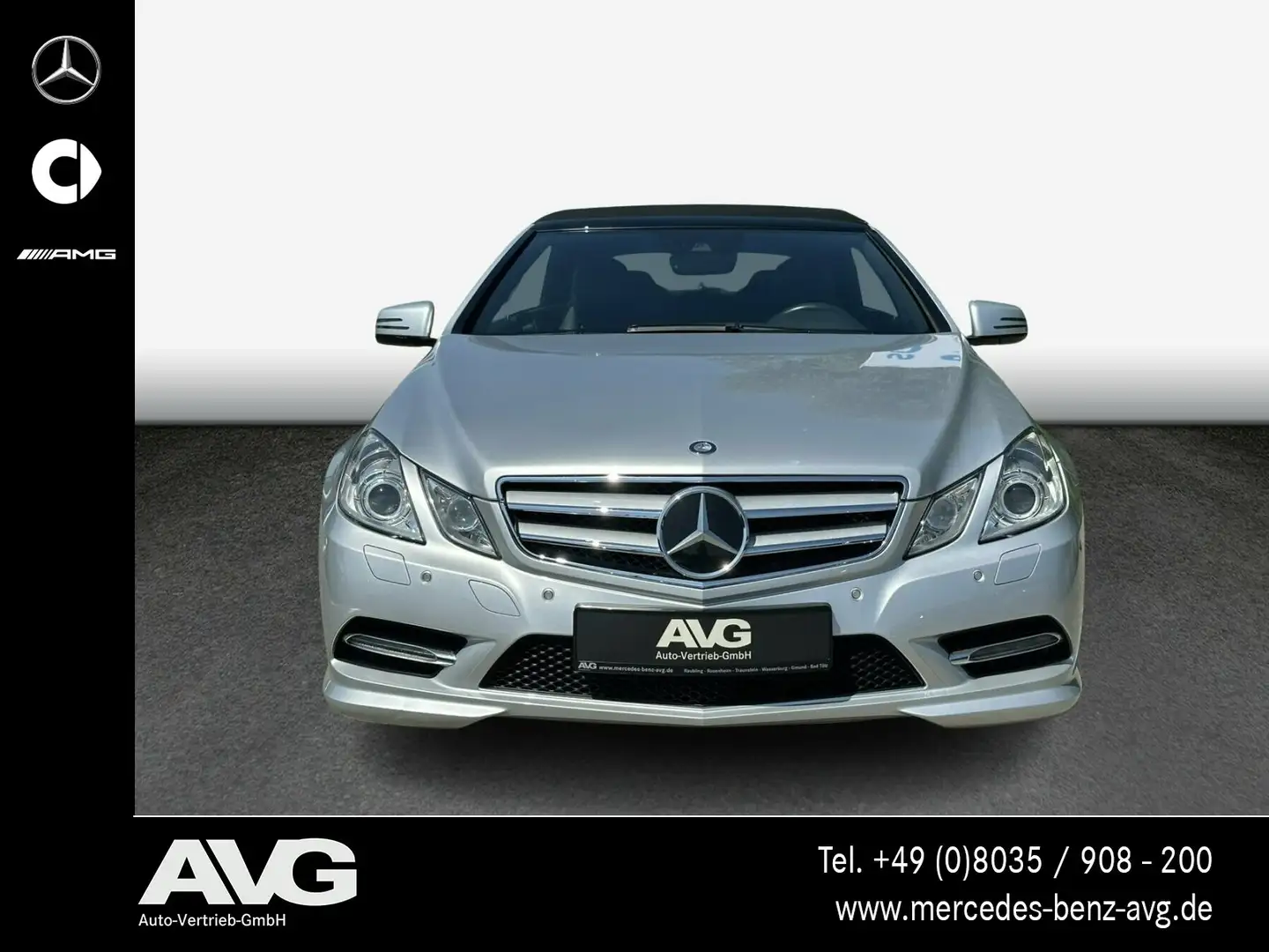 Mercedes-Benz E 300 E 300 Cabriolet AMG RFK COMAND DISTR. H&K Silber - 2