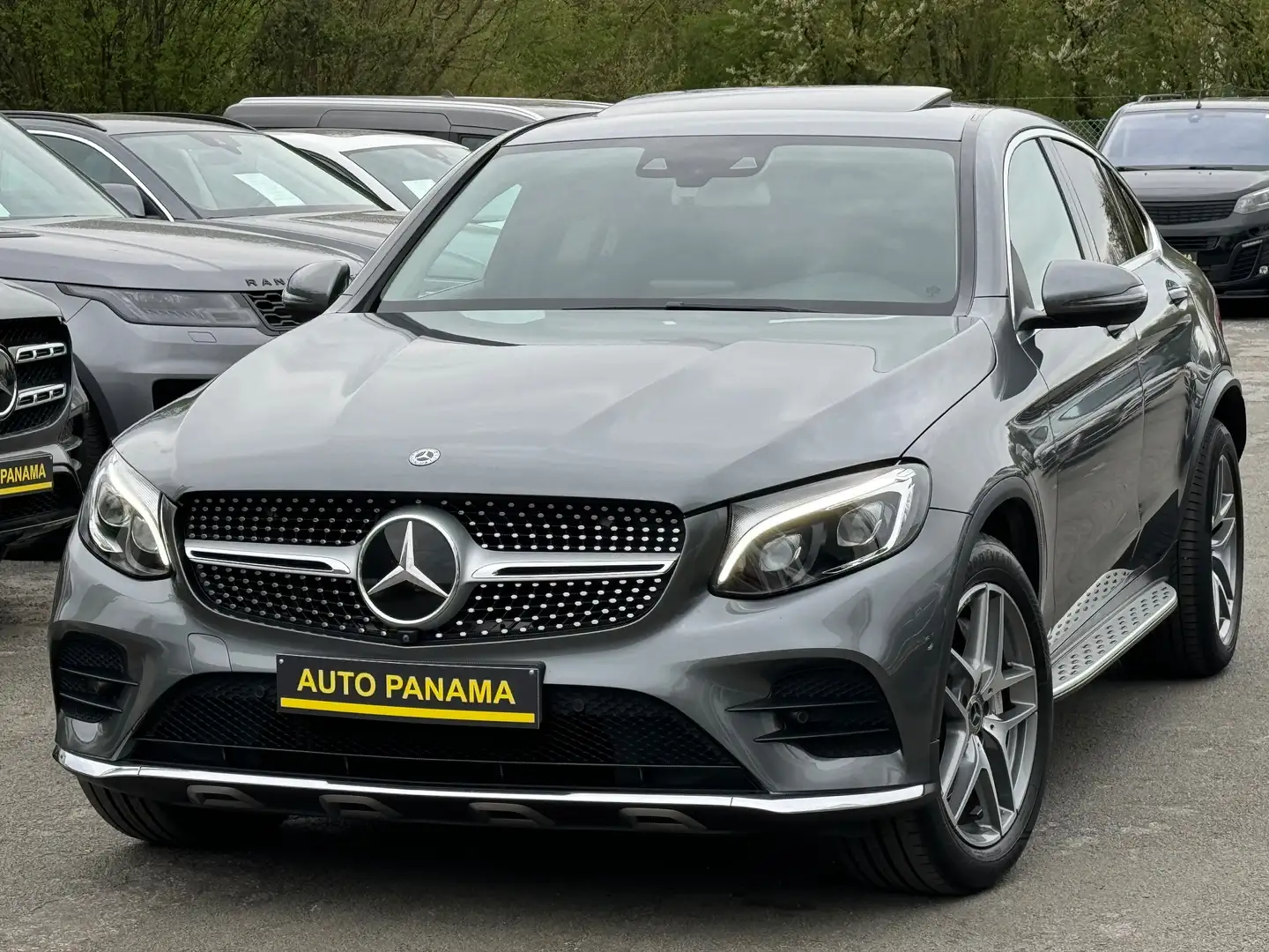 Mercedes-Benz GLC 220 D COUPE 4-MATIC PACK AMG FULL OPTION Grijs - 1