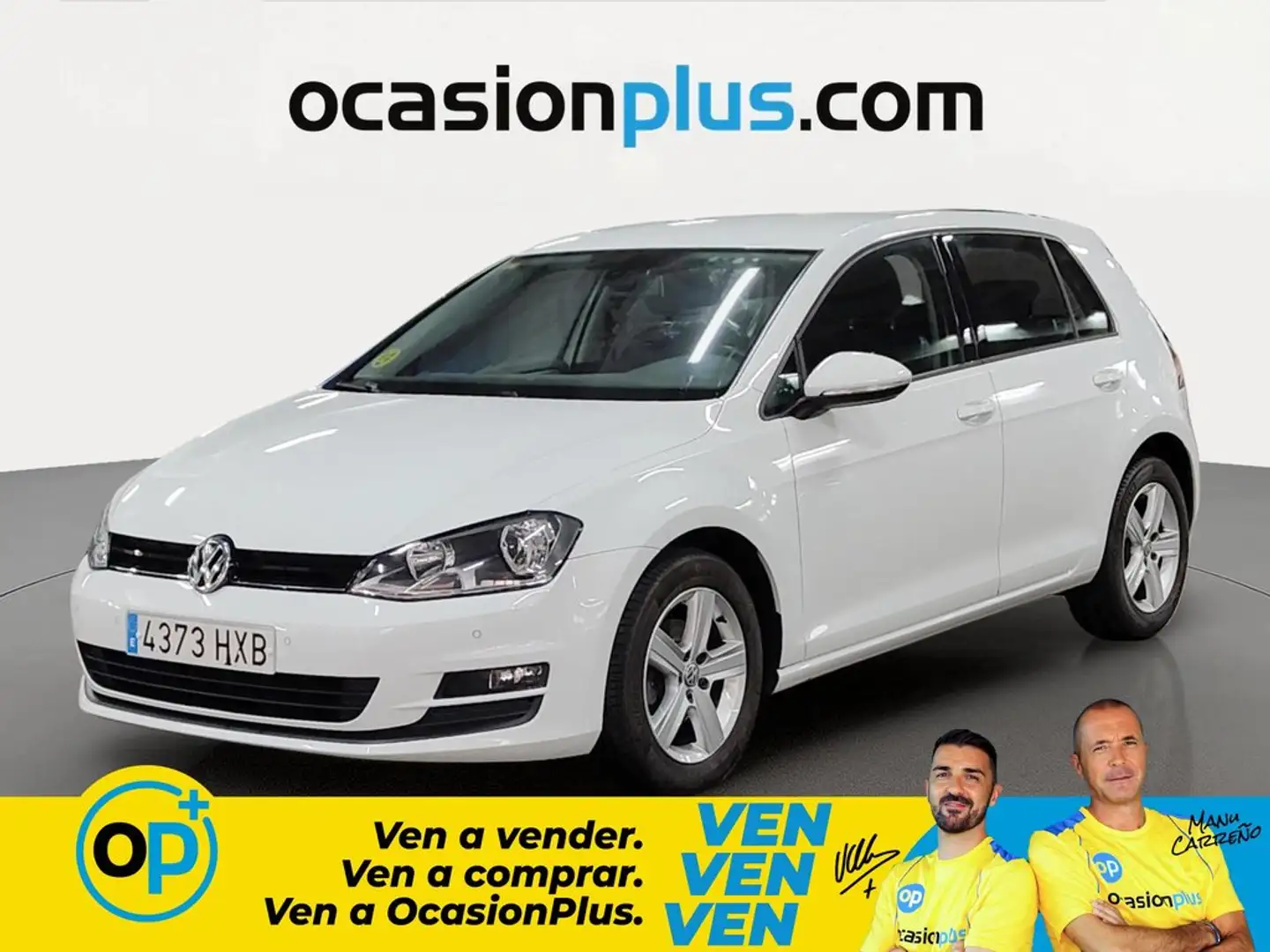 Volkswagen Golf 1.6TDI CR BMT Advance DSG 105 Blanco - 1
