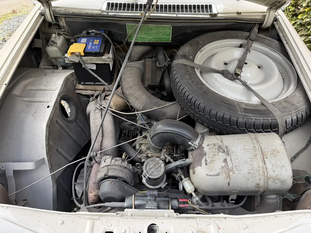 Citroen Ami 8 break beige 1973 21047 km nieuwe lak APK-vrij, foto 7