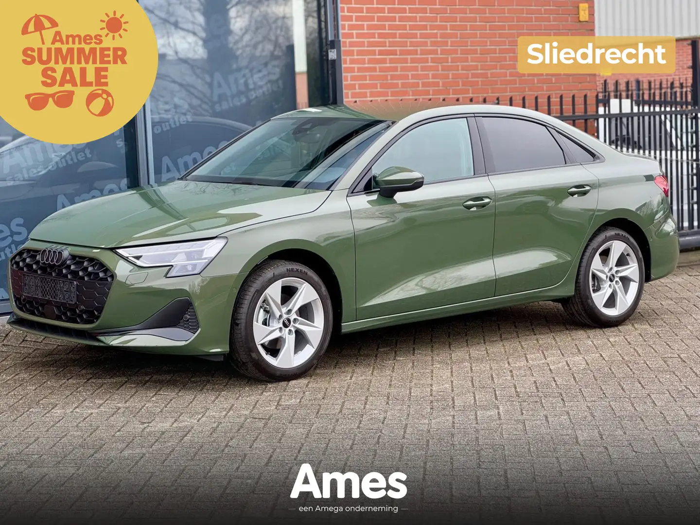 Audi A3 Limousine 35 TFSI 150pk s-tronic Advanced edition Vert - 1