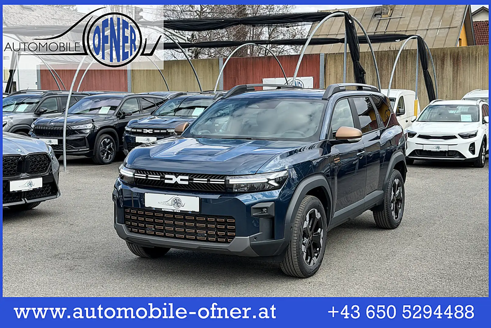 Dacia Bigster Extreme Hybrid 155 LED PDC 360°MultiView Pano W... Blau - 1