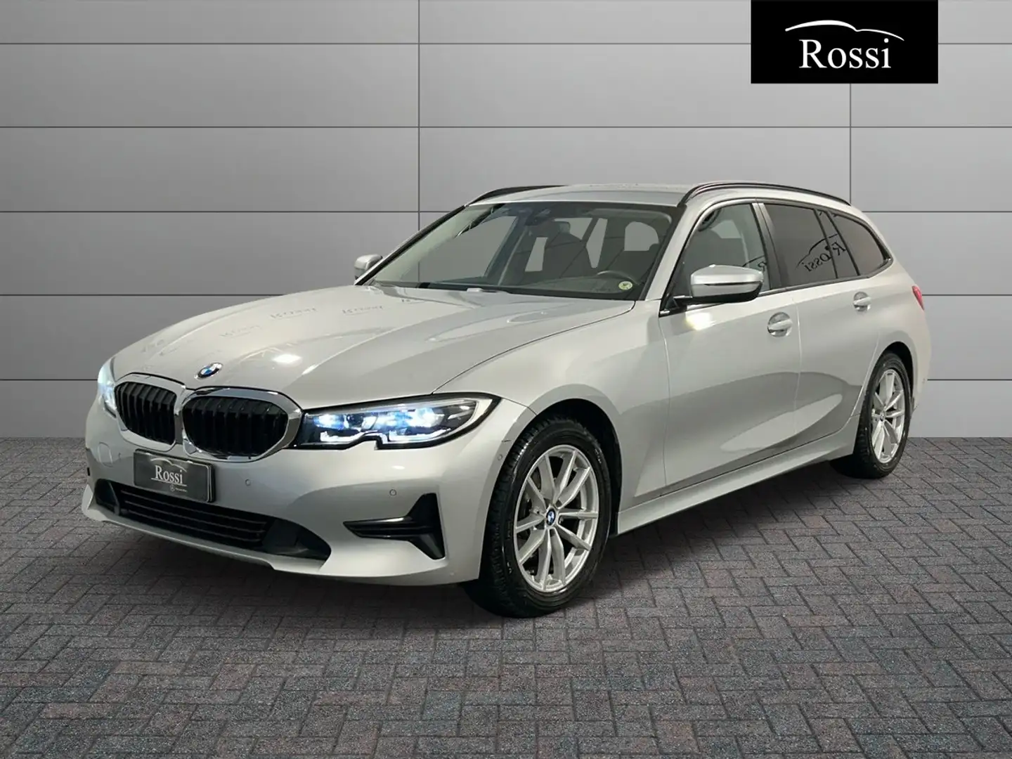 BMW 320 d Touring Business Advantage auto Argento - 1