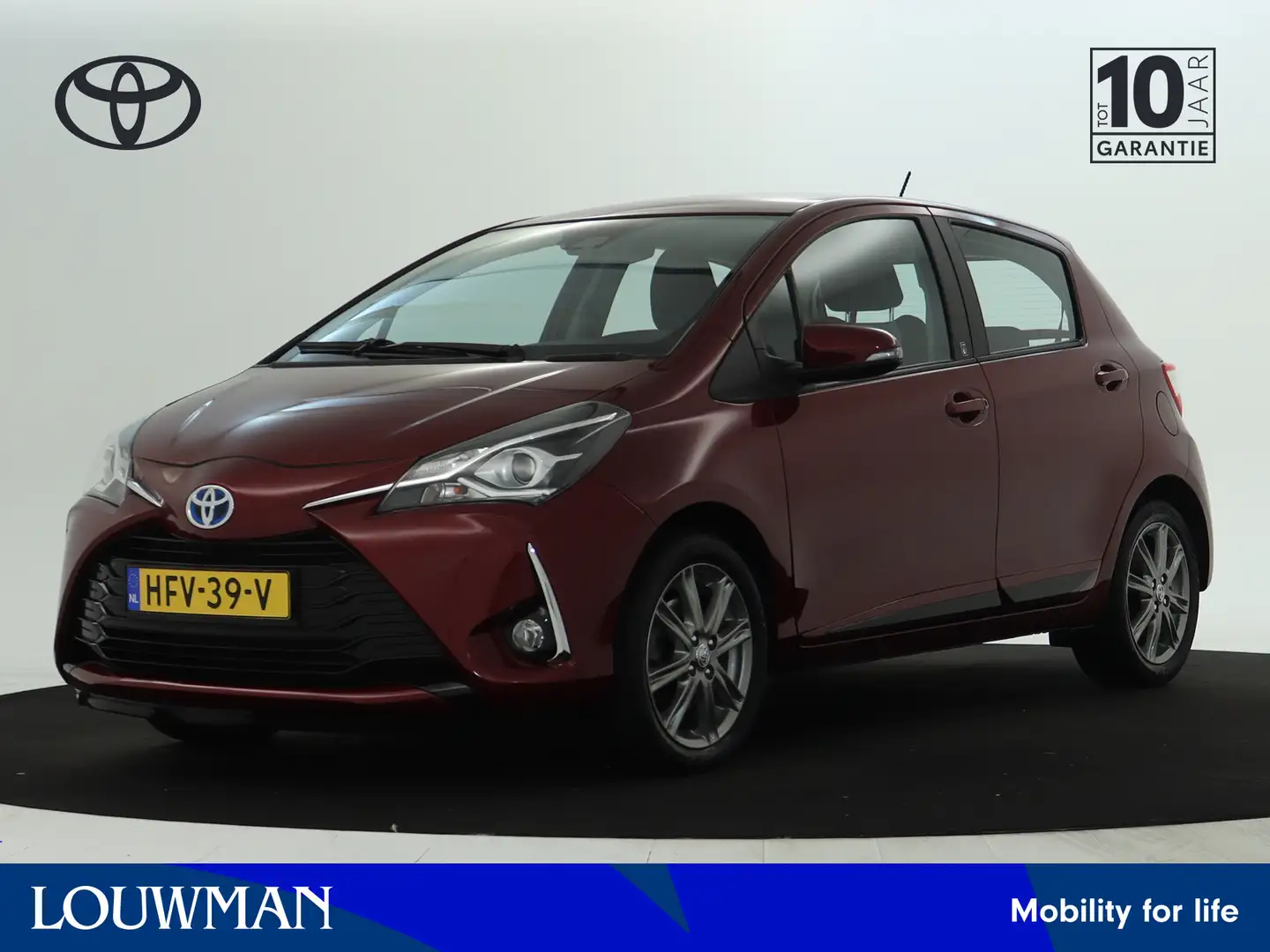 Toyota Yaris 1.5 Hybrid Energy plus Rood - 1