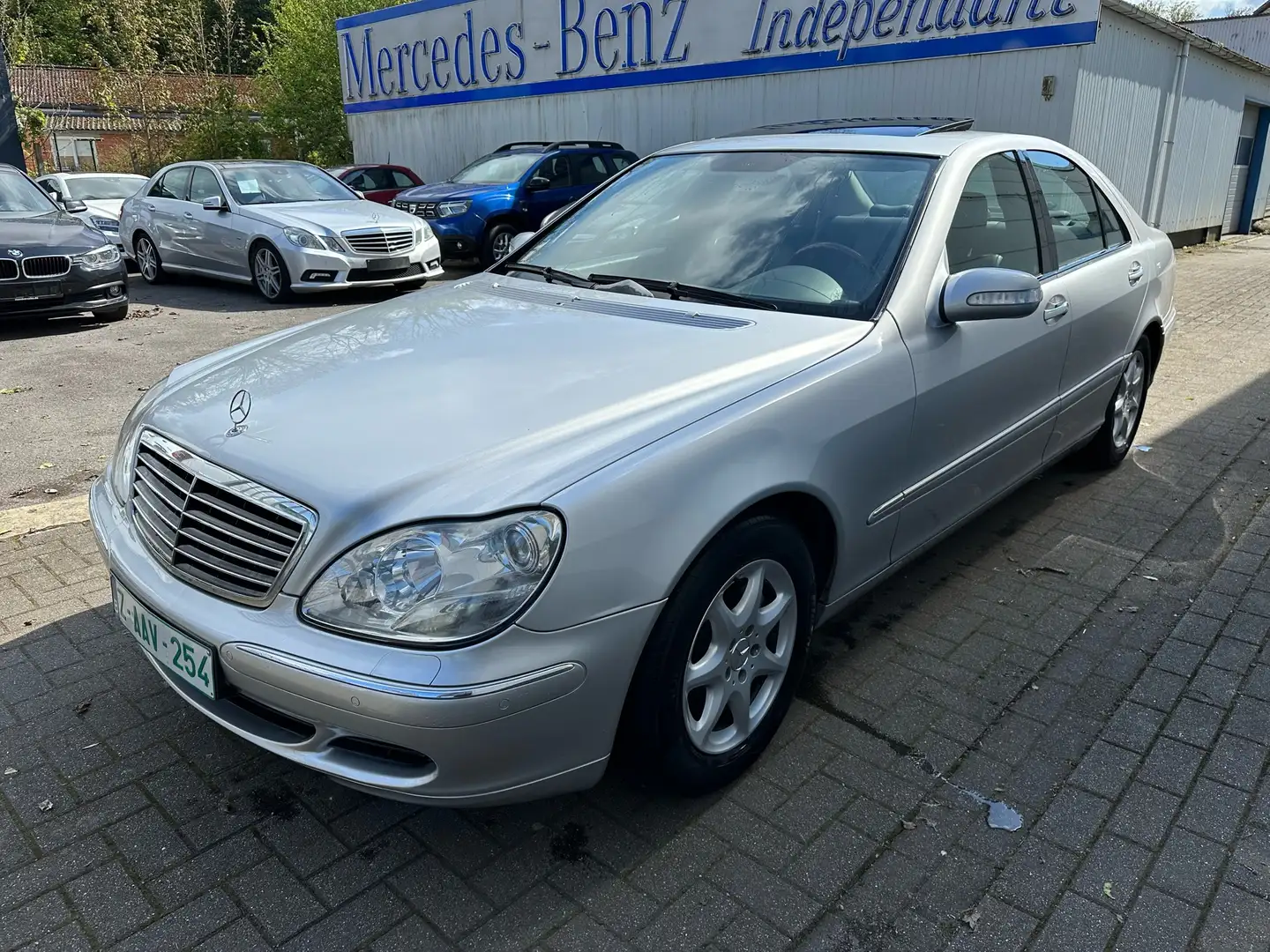 Mercedes-Benz S 320 CDI srebrna - 1