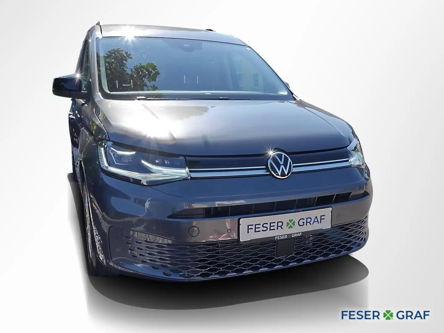 Volkswagen Caddy 1.5 TSI Life ACC AHK PDC SHZ V-Cockpit 16" Grau - 2