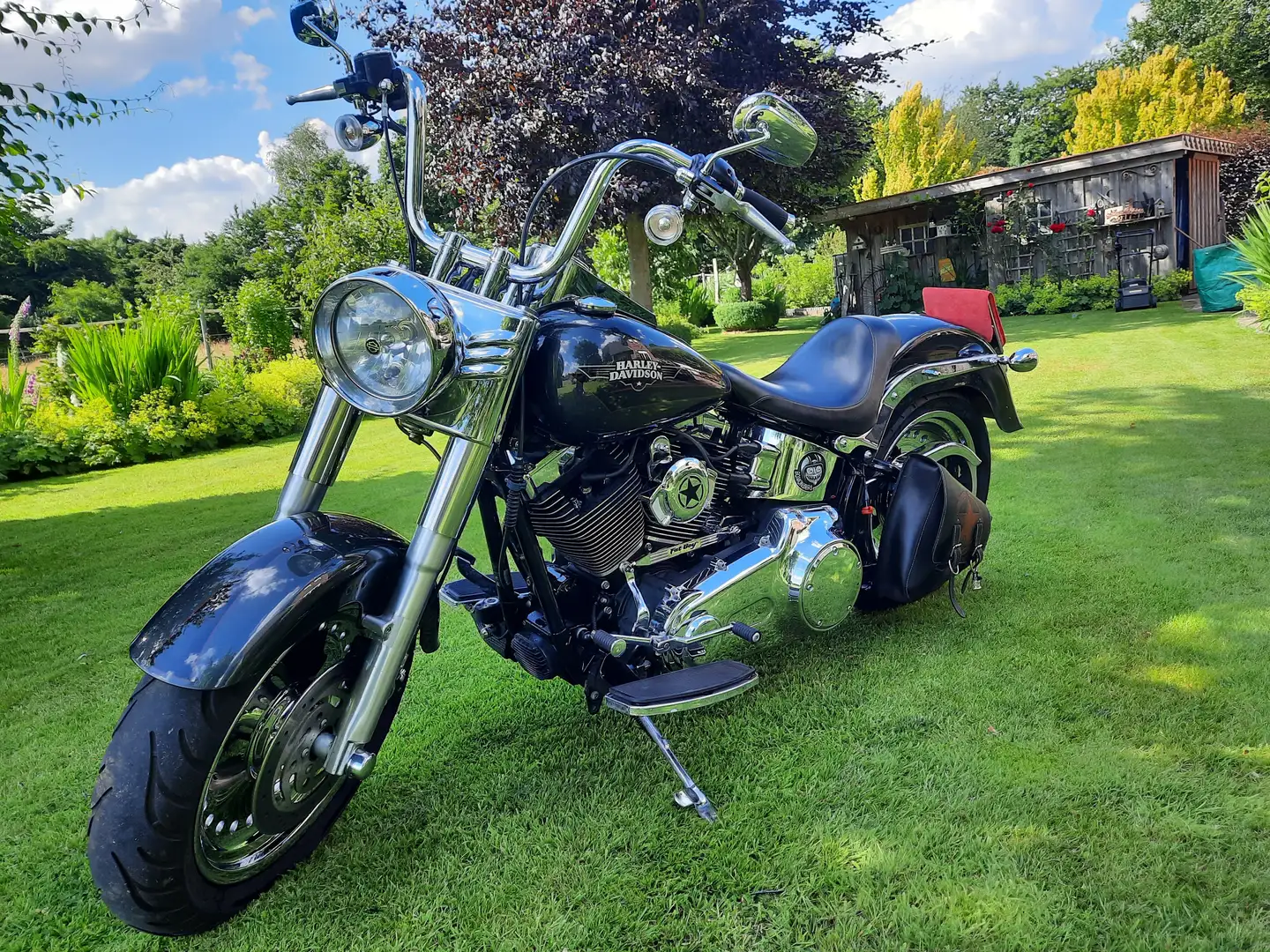 Harley-Davidson Fat Boy Flstf Grey - 1