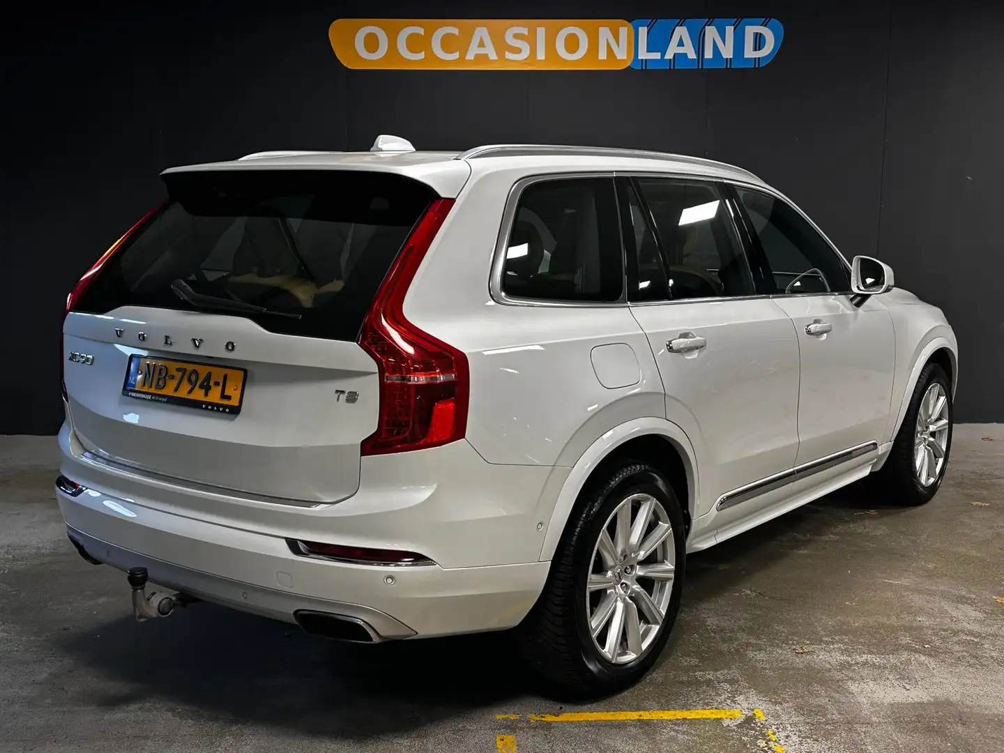 Volvo XC90 2.0 T8 Twin Engine AWD Inscription 7P|PANO|HUD|LUC Blanc - 2