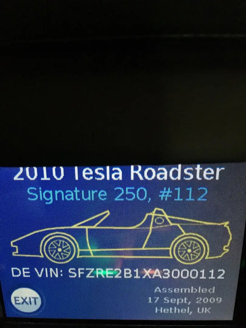 Tesla Roadster 2.0 EU Signature Edition Černá - 2