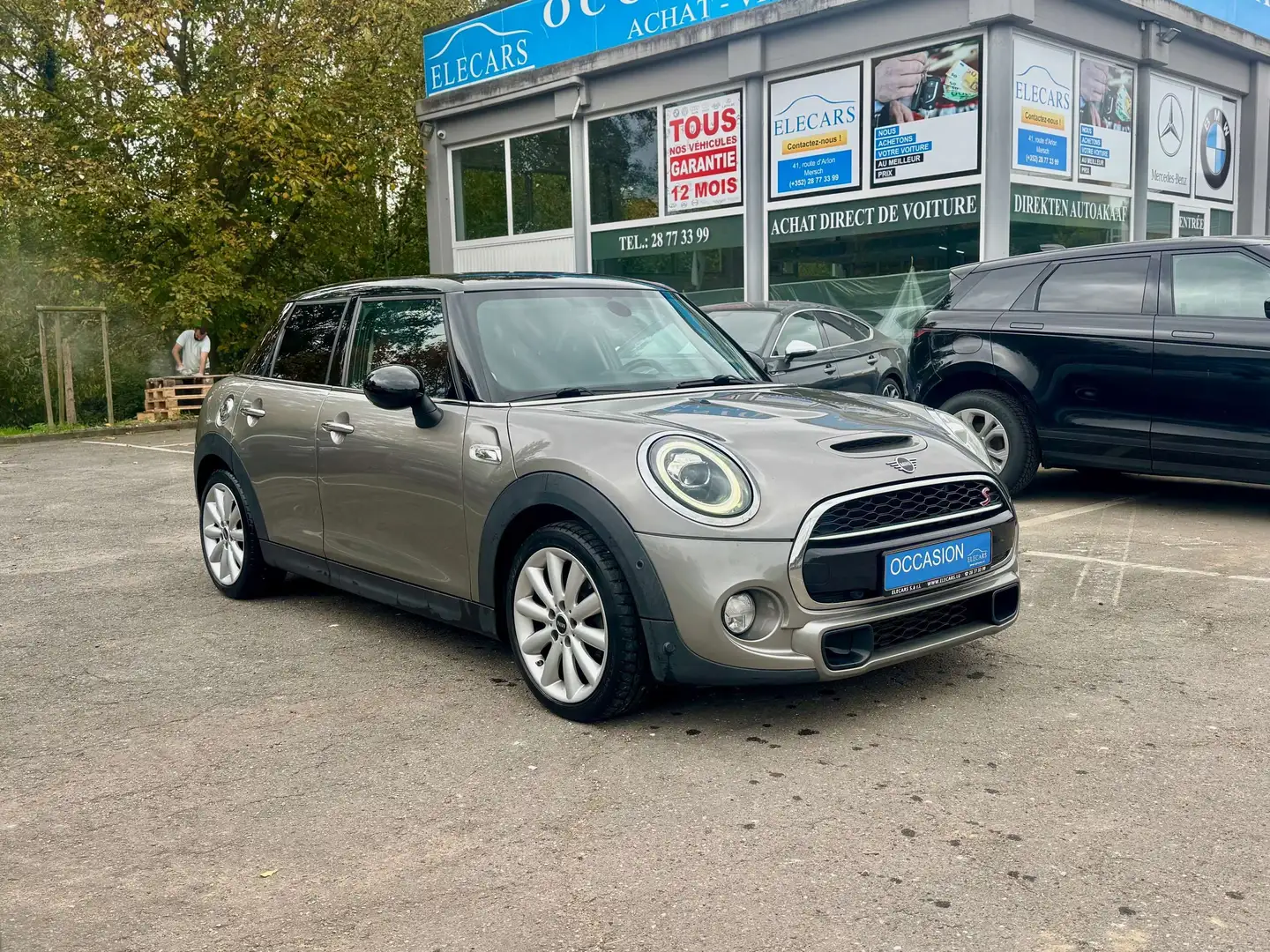MINI Cooper S 5 Portes Aut. Gris - 1