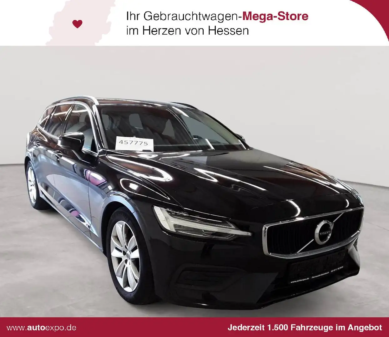Volvo V60 B4 D Geartronic Momentum Pro AHK Schwarz - 1