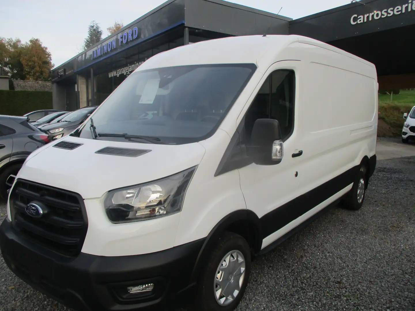 Ford Transit 2.0 TDCi L3H2 Trend zéro KILOMETRE Wit - 1