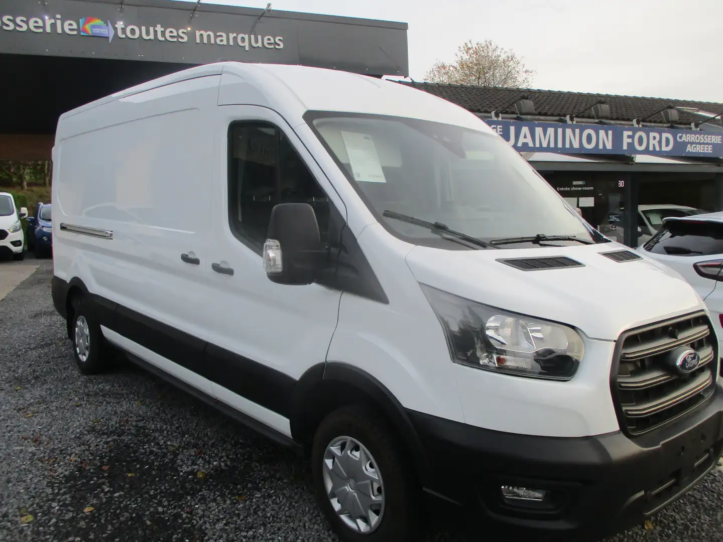 Ford Transit 2.0 TDCi L3H2 Trend zéro KILOMETRE Wit - 2