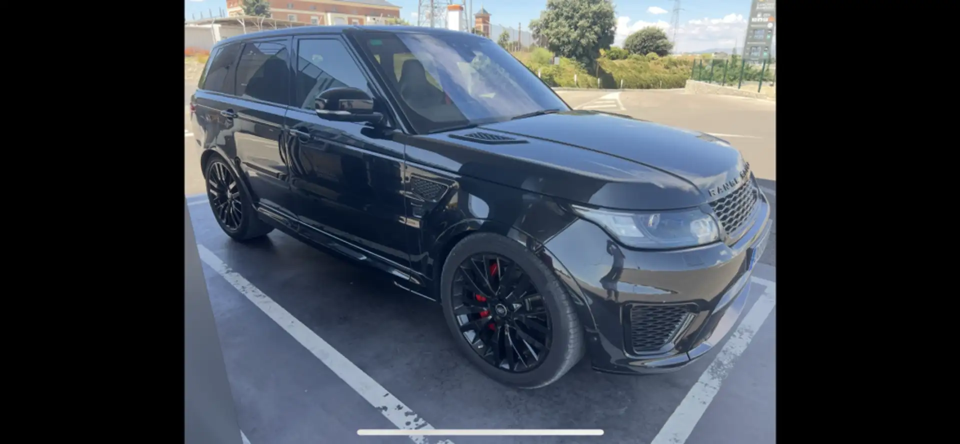 Land Rover Range Rover Sport 5.0 V8 SC SVR Aut. Zwart - 1