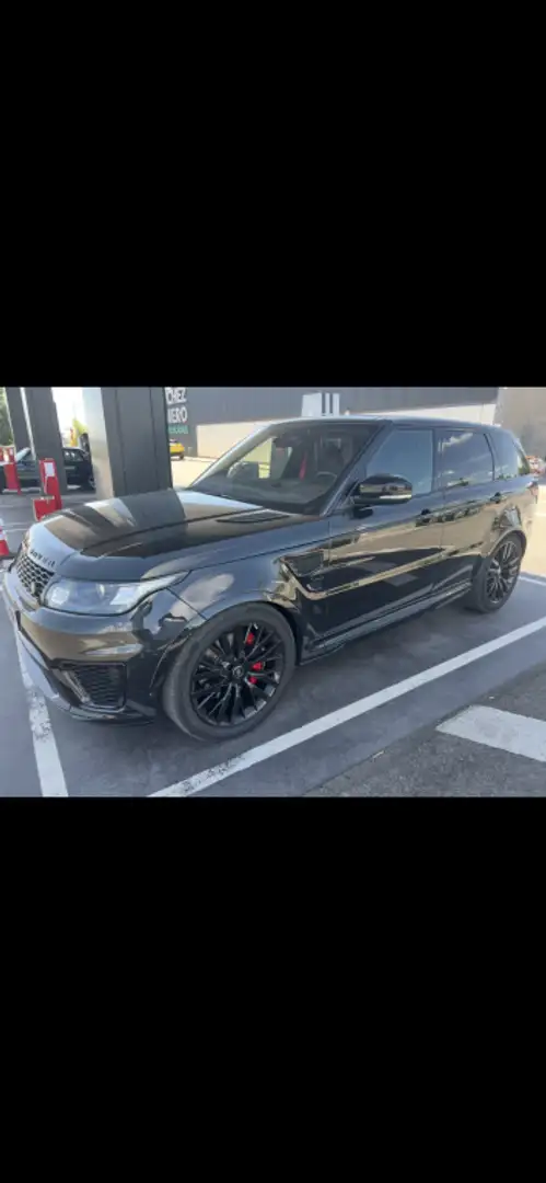 Land Rover Range Rover Sport 5.0 V8 SC SVR Aut. Zwart - 2