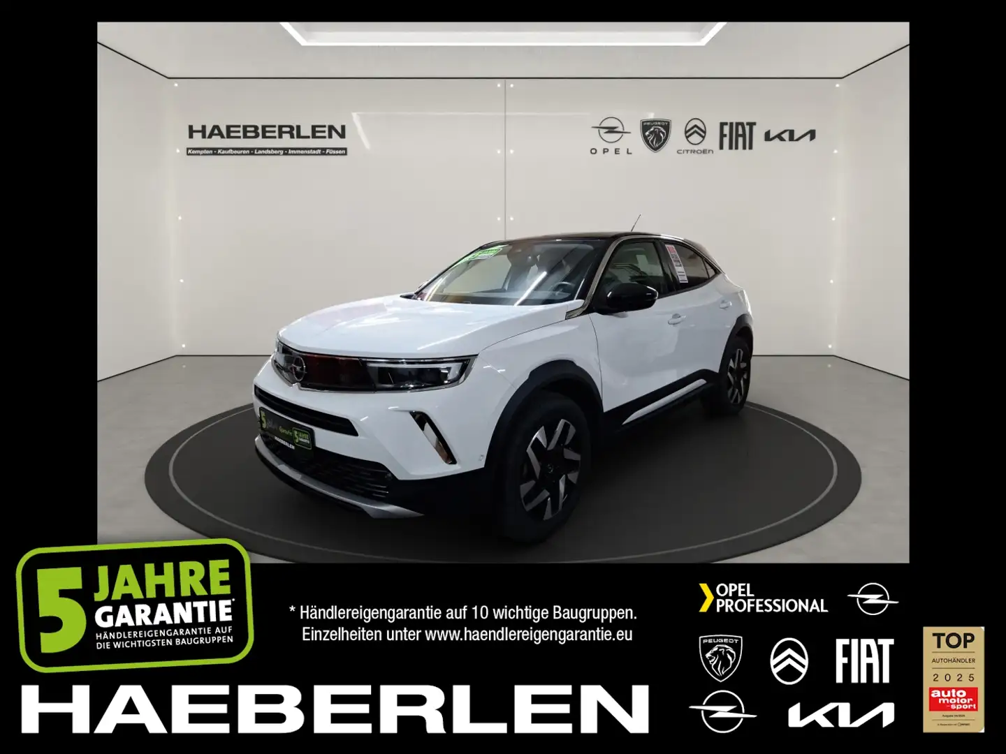 Opel Mokka 1.2 Turbo Elegance LED+SHZ+Winterp.+Kam. Bianco - 1