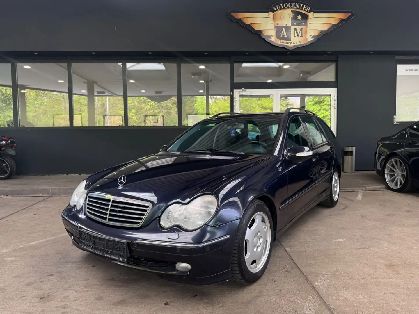 Mercedes-Benz C 240 T AUTOMATIK AVANTGARDE SZH/Technik-GUT Синій - 2