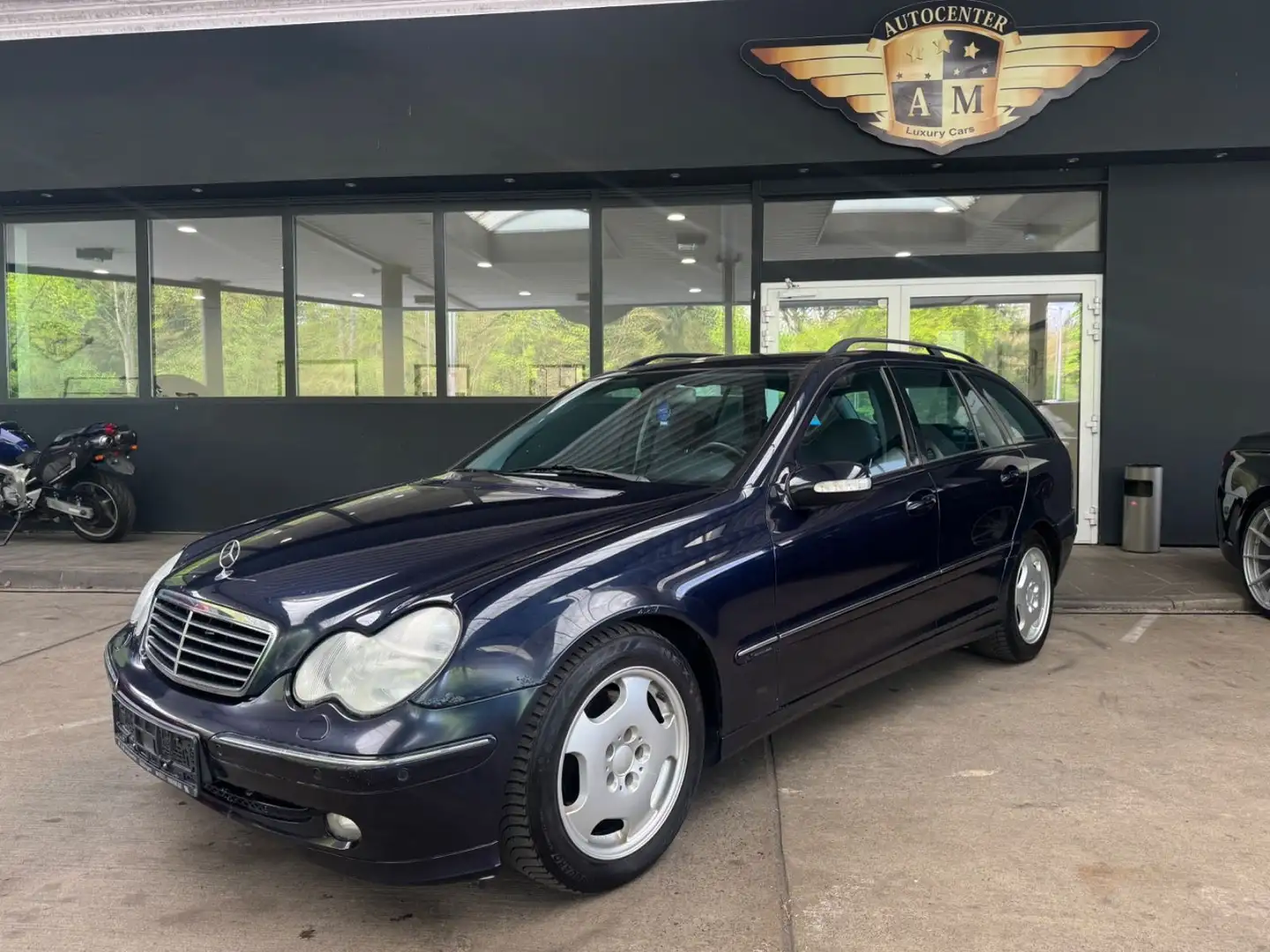Mercedes-Benz C 240 T AUTOMATIK AVANTGARDE SZH/Technik-GUT Синій - 1