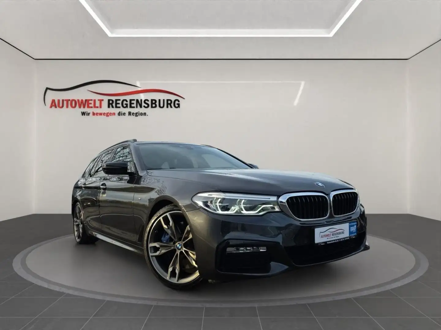 BMW 540 d xDrive MSport LED AHK RFK HEADUP MEMORY ACC Gris - 1