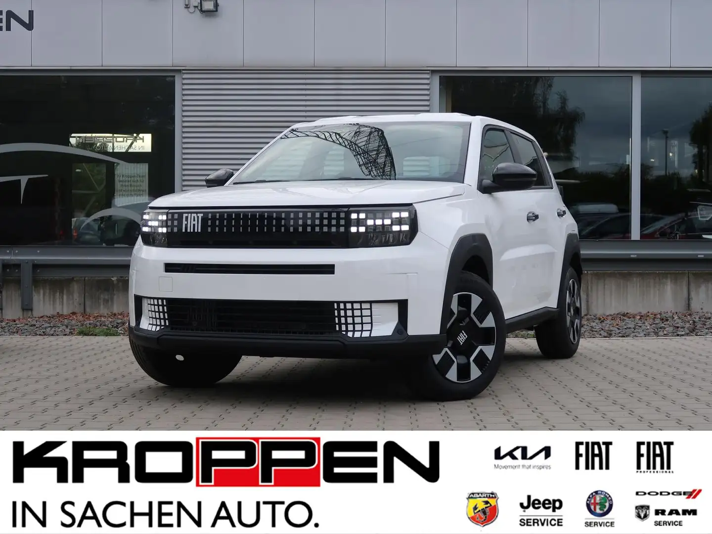 Fiat Grande Panda Hybrid ICON 1.2 eDCT *Sofort Verfügbar* Blanc - 1