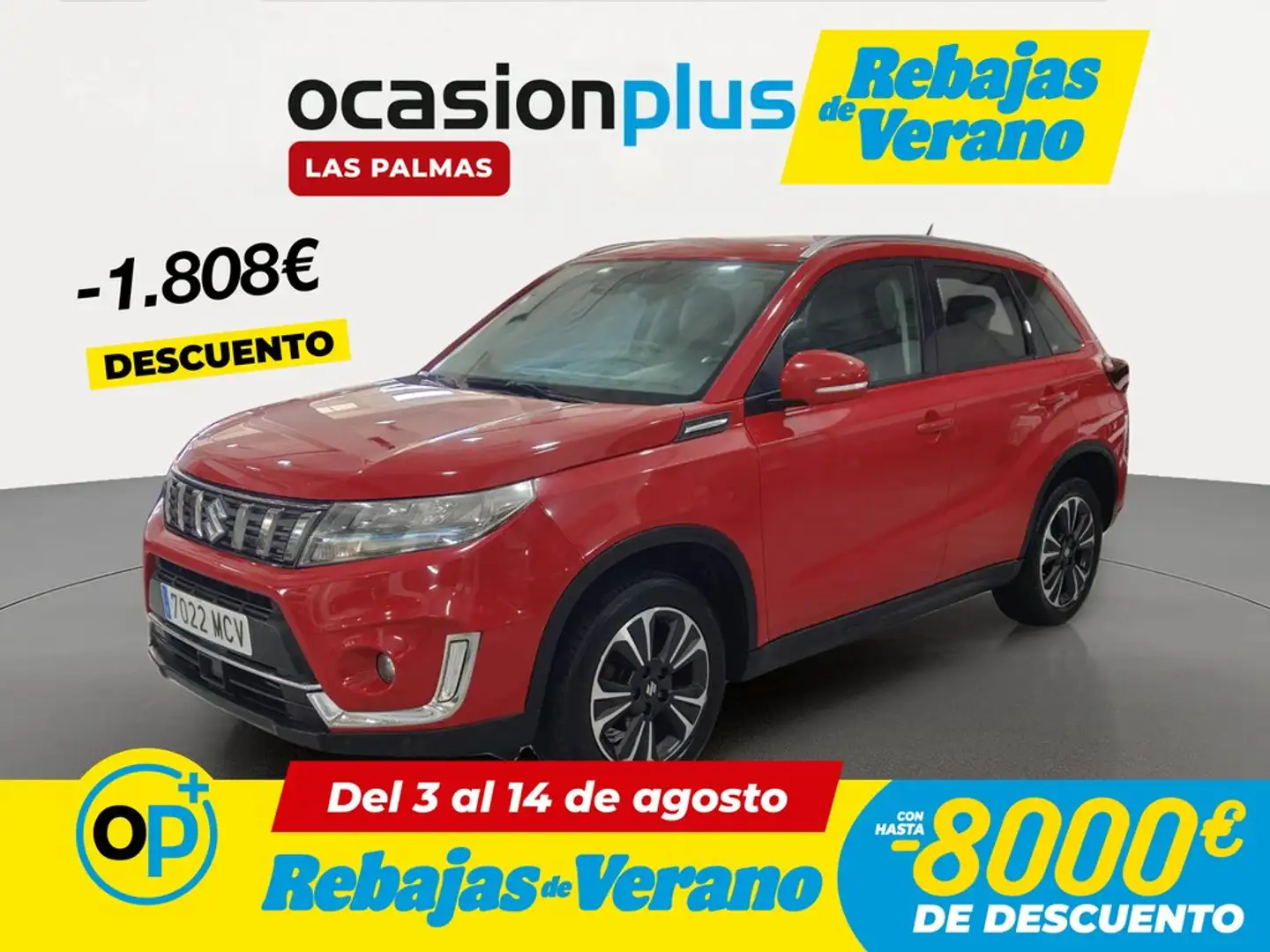 Suzuki Vitara 1.4T GLX Mild Hybrid Rojo - 1