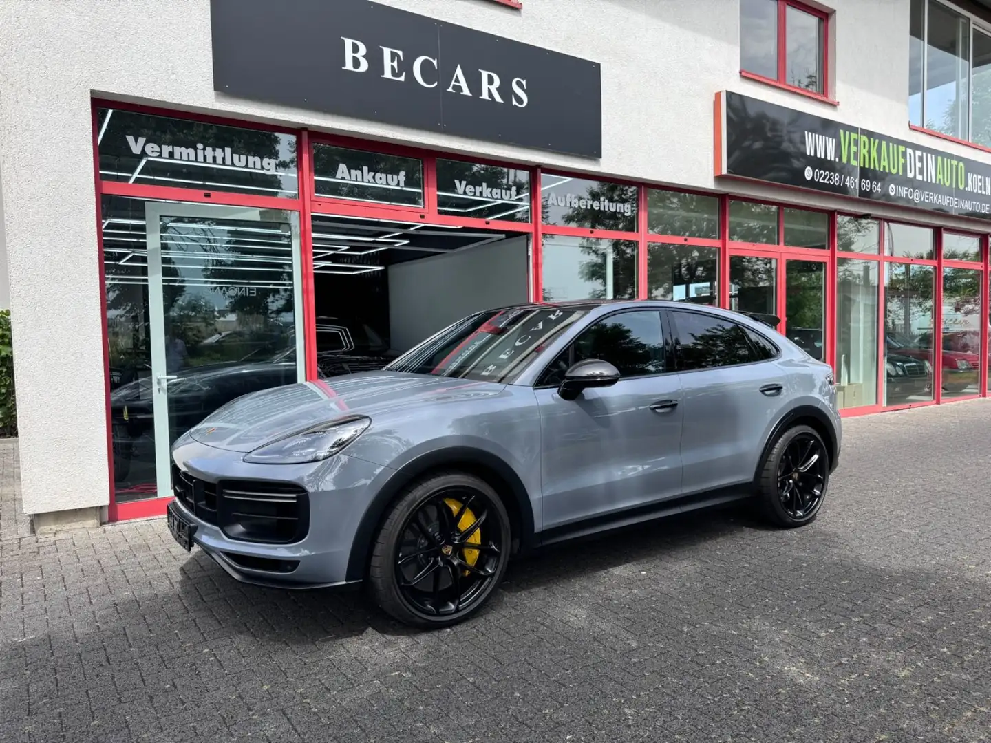 Porsche Cayenne Coupe Turbo GT CARBON/APPROVED/PPF WRAP Grau - 1