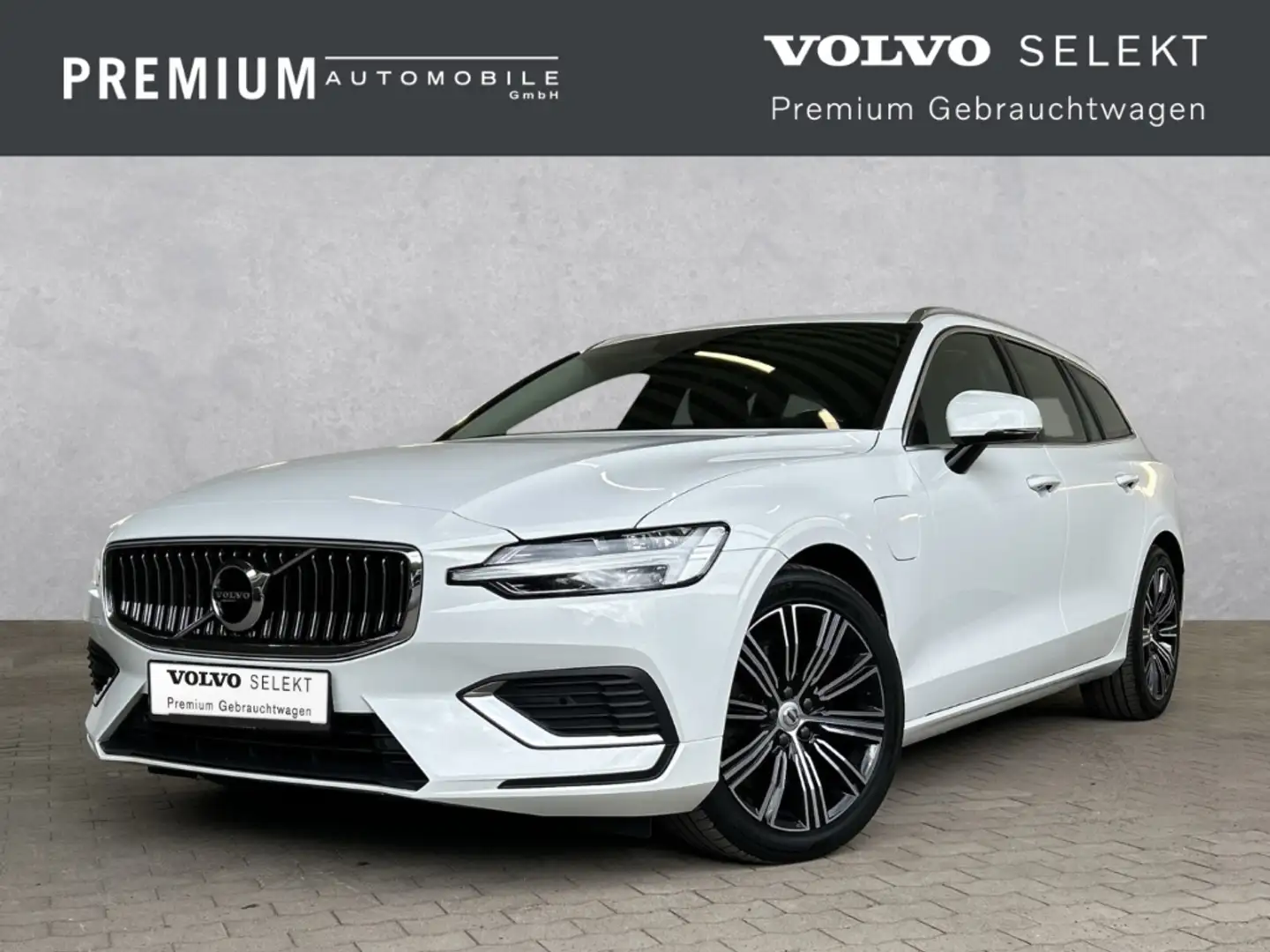 Volvo V60 Inscription Expr. Recharge Plug-In Hybrid AWD T6 A Blanco - 1