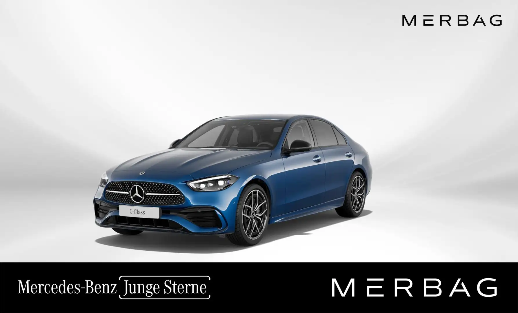 Mercedes-Benz C 200 4Matic AMG Line Premium-Paket Bleu - 1